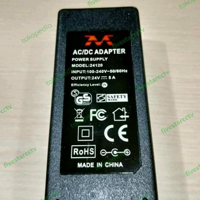 POWER SUPPLY ADAPTOR MULTI 24V 5A MURNI SUPPLY ADAPTOR