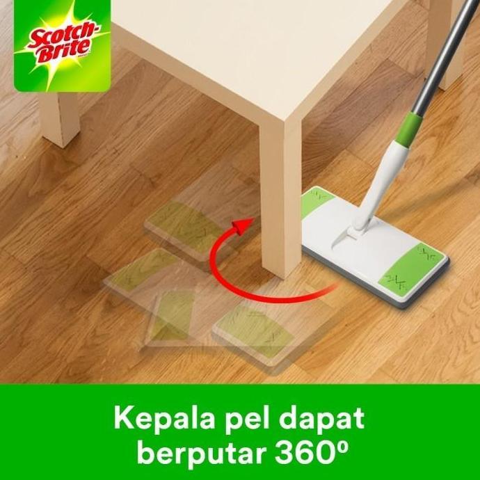 EASY SWEEPER PLUS SET 3M / PEL - PELAN SCOTCH BRITE / PEL + TONGKAT