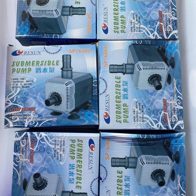 Mesin Pompa aquarium celup resun sp 6000 sp-6000