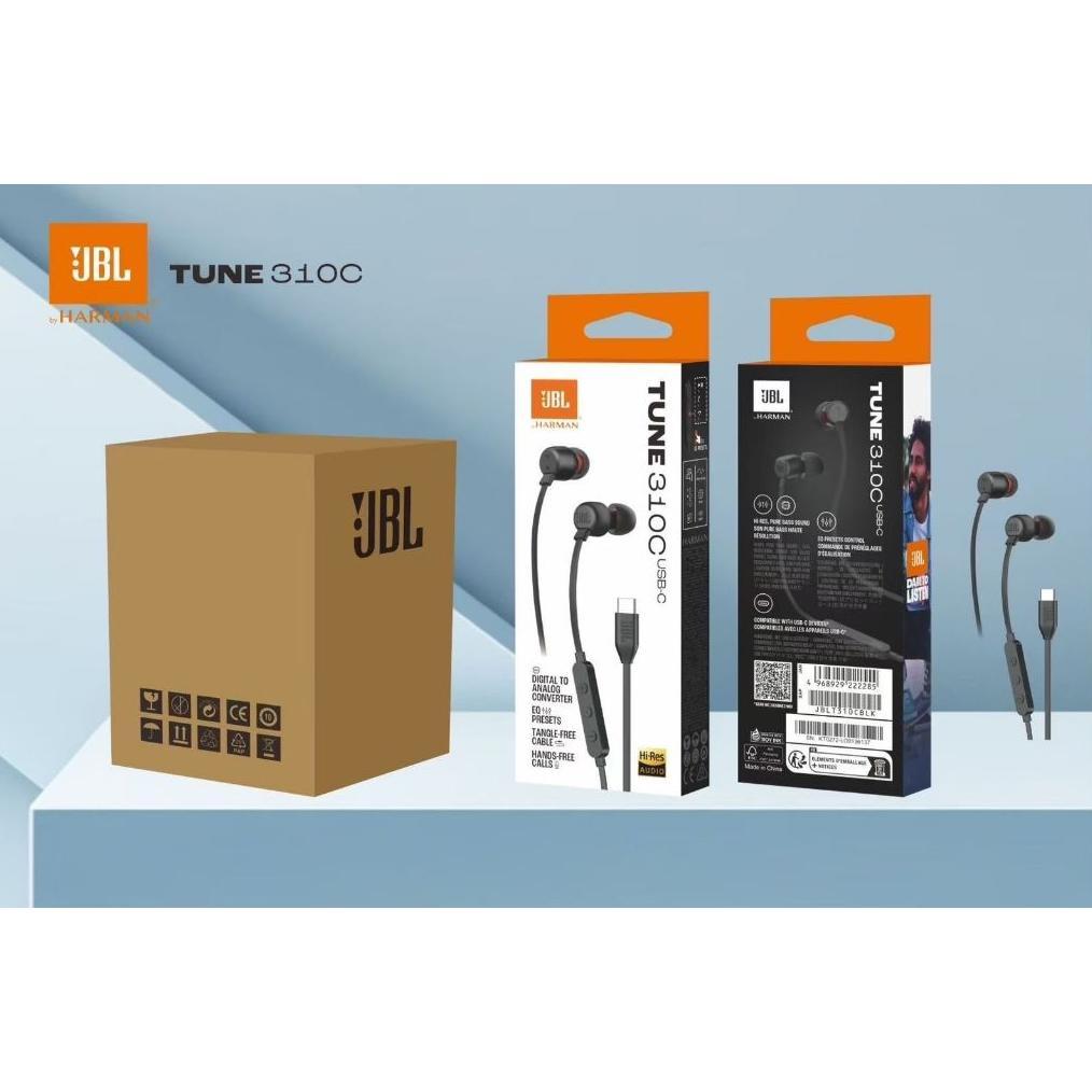 type C/usb C JBL TUNE 310C TYPE C / HEADSET / H/F HiFi HANDSFREE EARPHONE J. TUNE 310C TYPE C Headse