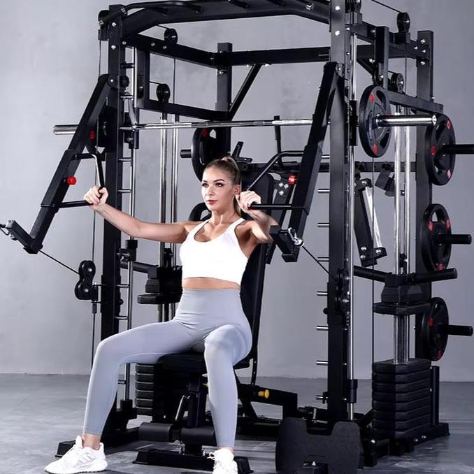 Terlaris Smith Multi Fungsi Usafit Uf 019 Smith Machine 3D Fitness,Power Rack Fitness,Power Cage,Mul
