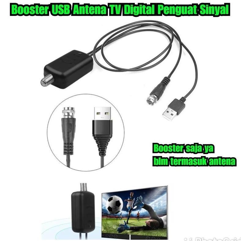Penguat sinyal Antena TV digital booster USB Signal boster antena tv digital DVB T2