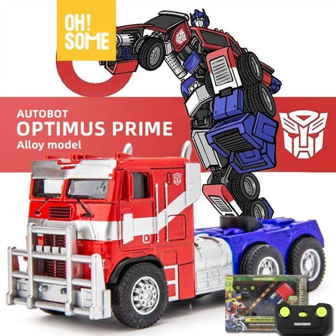 Grasihendy - OHSOME NQD RC Mobil Transformers Optimus Prime Drifting Remote Control