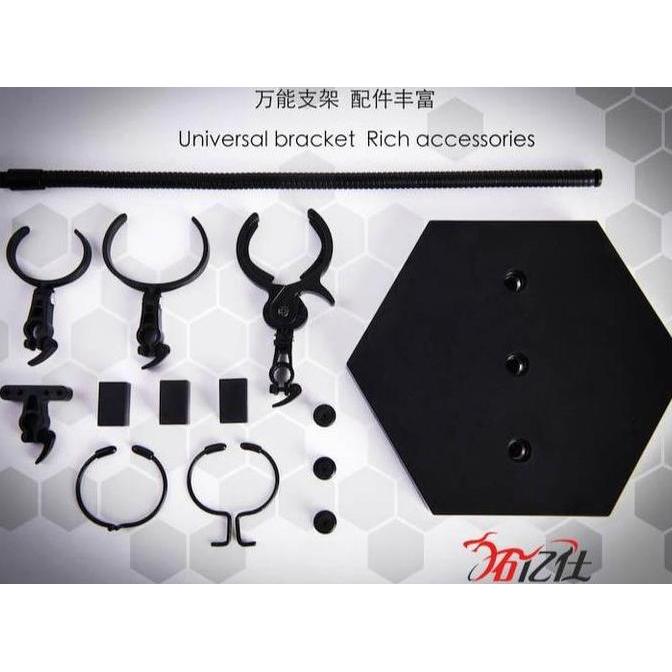 Dynamic Stand Base Flexible U/ Figure Hot Toys Gundam Kitbash 1/6 1/12