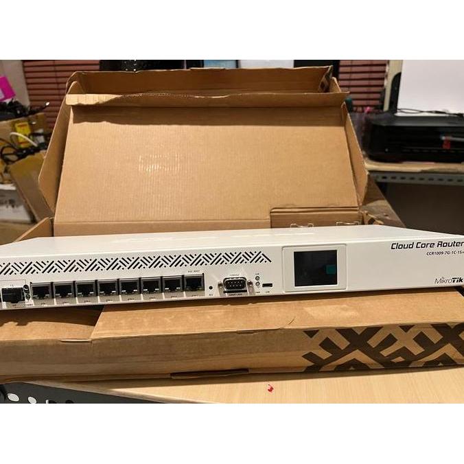 MikroTik CCR 1009 7G 1C 1S+ / Mikrotik CCR 1009 / ccr 1009 7g 1c 1s+