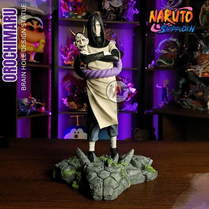 ernashop577 - statue action figure naruto orochimaru brain hole 32cm recast