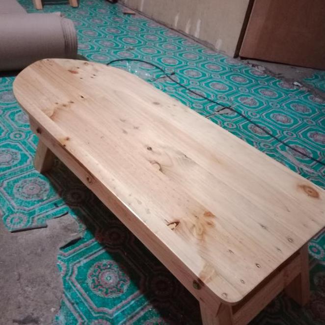Meja Lipat Setrika Dari Bahan Kayu Jati Belanda