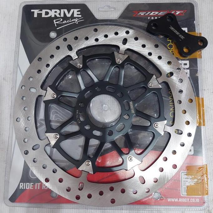 Promo piringan cakram shogun 125 smash 300mm +breket mos Diskon