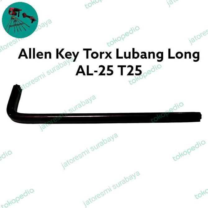 @#@#@#] Allen Key Torx Lubang Long AL-25 T25 Wipro