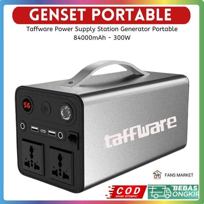 hotoya_bankin - power supply station genset portable 3w 84mah taffware mini