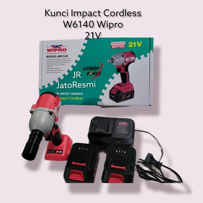 ((((()paling dicari] Kunci Impact Cordless W6140 Wipro 21V Cordless Impact Wrench