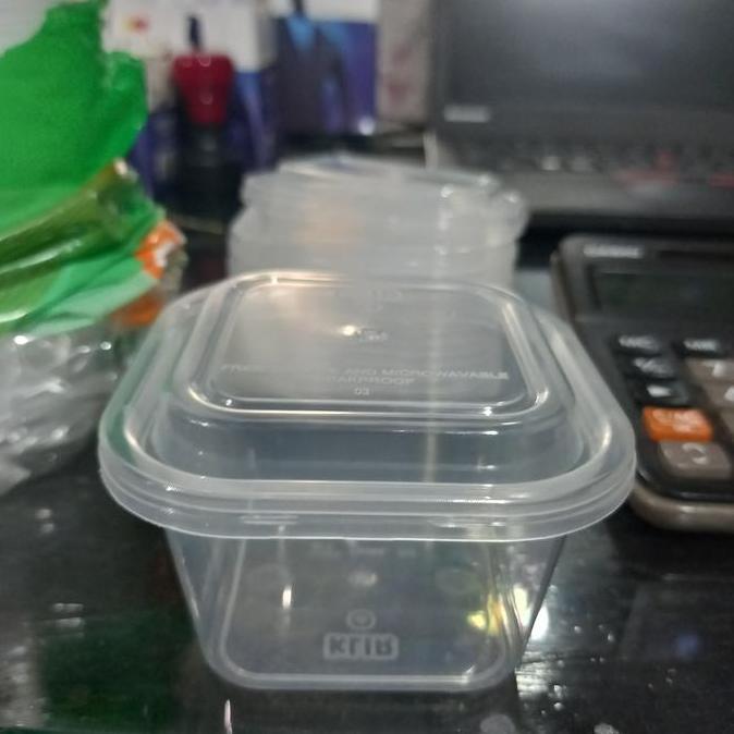 New- Thinwall klir square 150ml / thinwall cup 150ml kotak 150ml