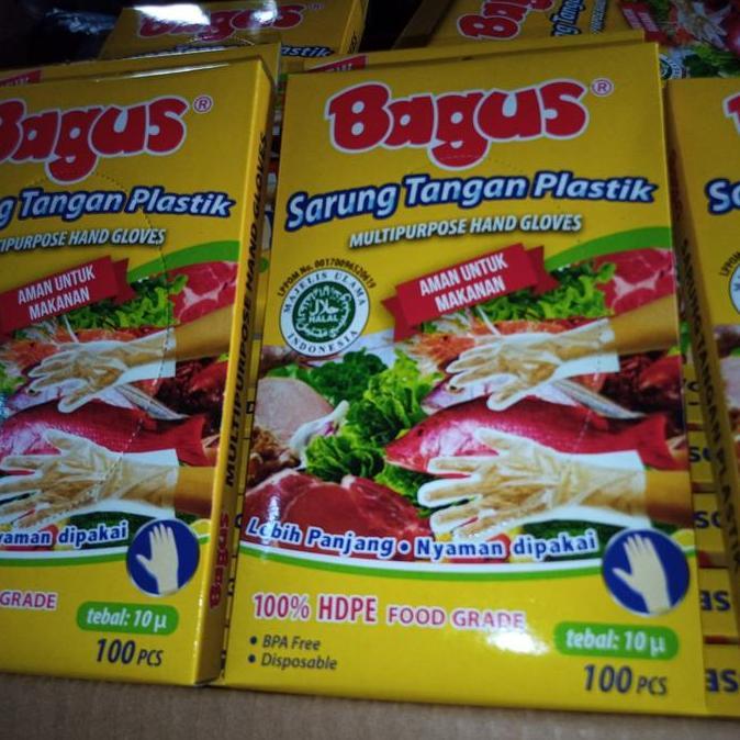 New- bagus sarung tangan plastik