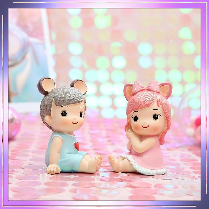 Dekorasi Pajangan Hiasan Kue Bayi / Cake Topper Newborn Baby Manyue 1 Bulan Allen Aile - RO30-2611 2