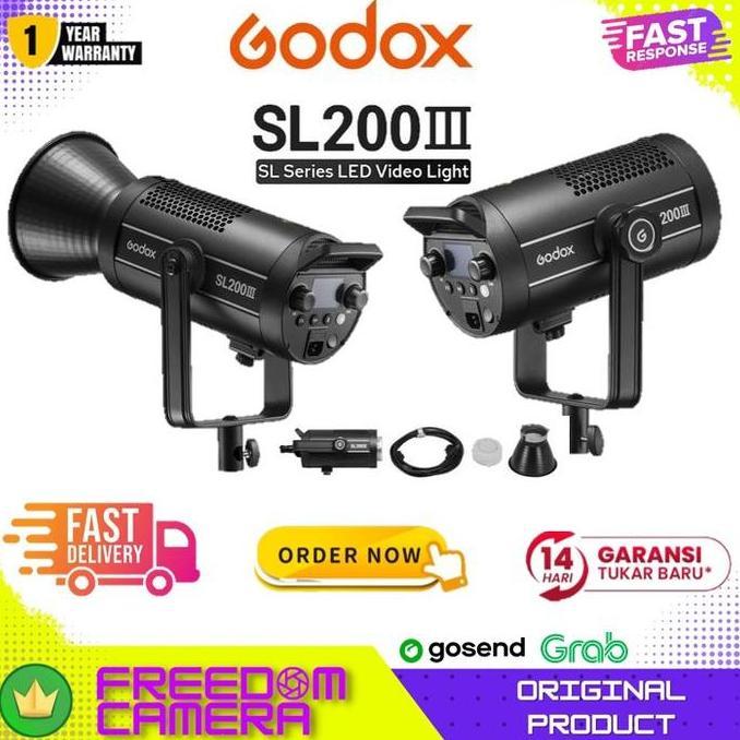 Godox SL200 III LED Video Light SL200 III SL-200III SL-200 III