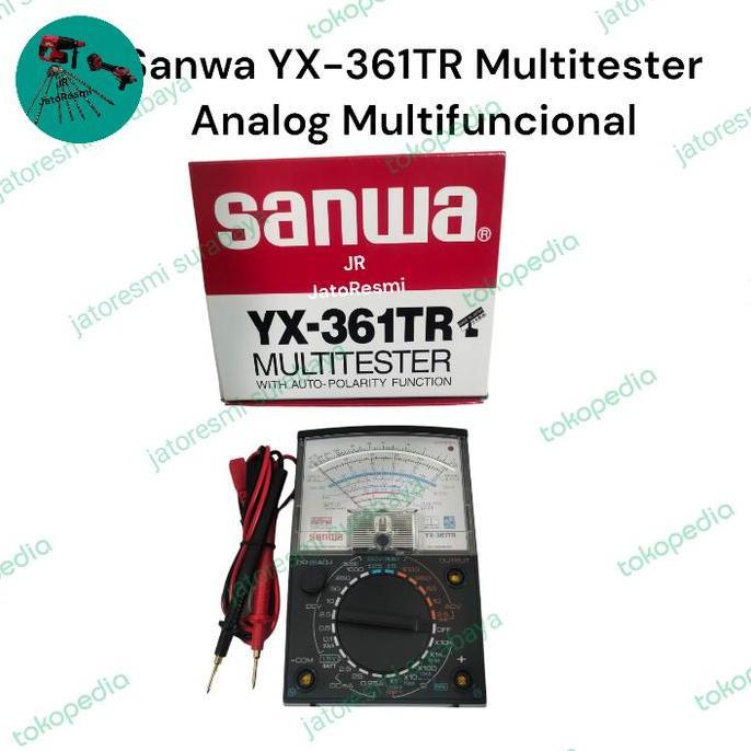 Ready stock] Sanwa YX-361TR Multitester Analog Multifuncional Avometer Sanwa