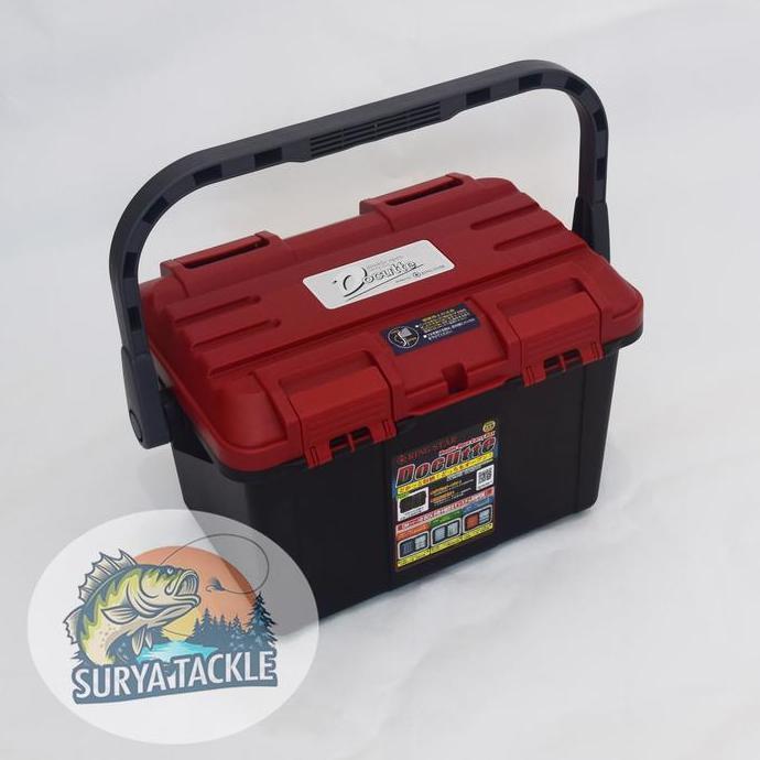 Kotak Pancing/Peralatan Tool/Tackle Box RingStar Docutte 4500 - Red