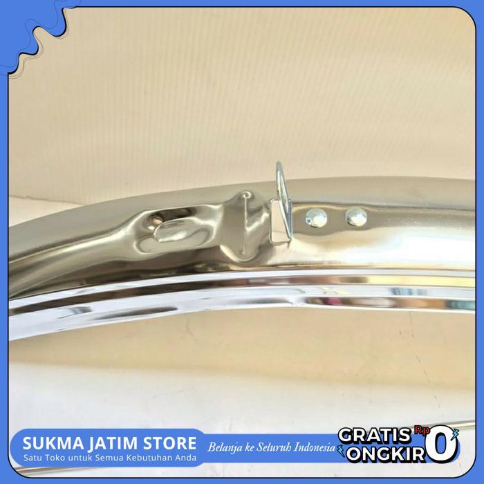 SPAKBOR 20 SLEBOR FENDER SEPEDA LIPAT SELI 20 INCH CROME BEST DEAL