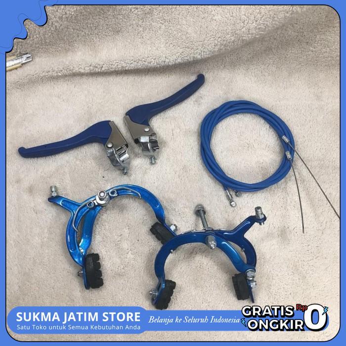 BRAKE SET REM SEPEDA ANAK DEWASA WARNA BMX/MINION/MINITREK/LOWRIDE/MTB/FIXIE MURAH MERIAH