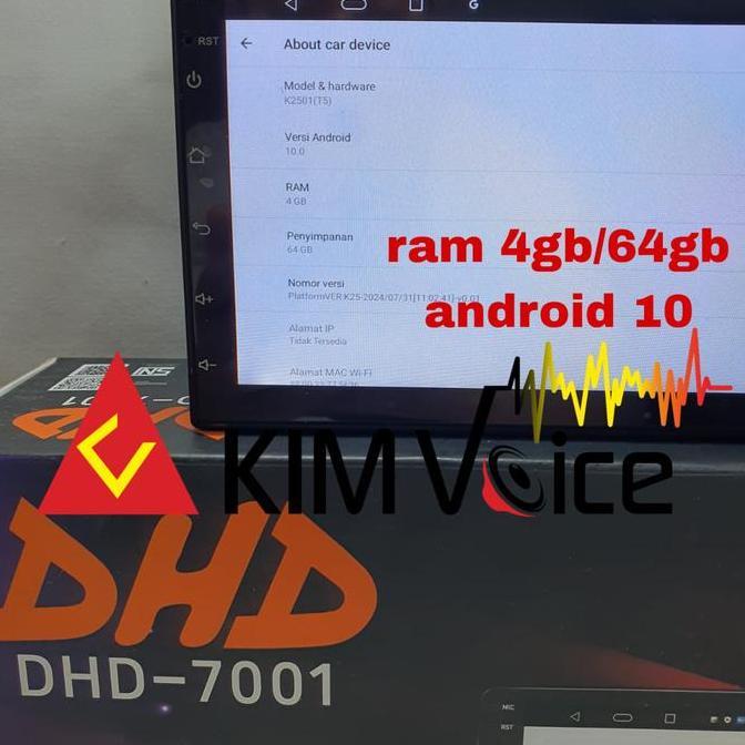 Sale Head Unit Android Dhd-7001 7 Inch Ram 4Gb/64Gb