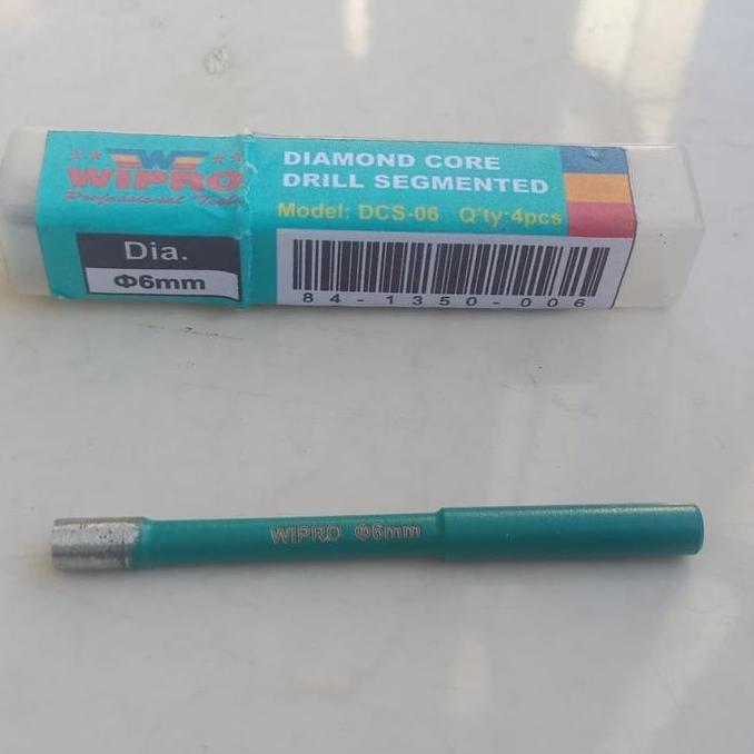 Silahkan Order] Diamond Core Drill Segmented DSC 06 Wipro 6mm Bor Granit 6mm