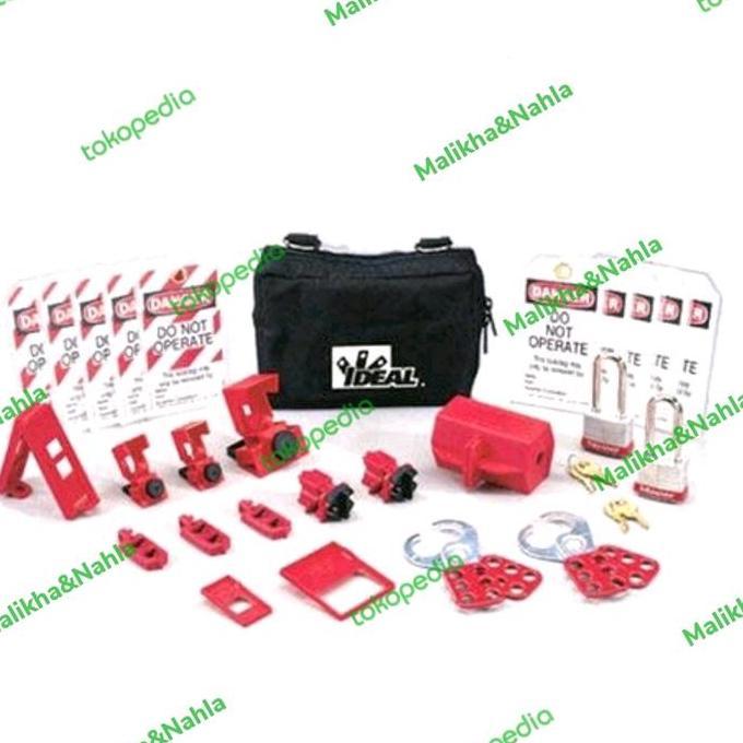 :::::::] 44971 44-971 Ideal Standard Lockout/Tagout Kit