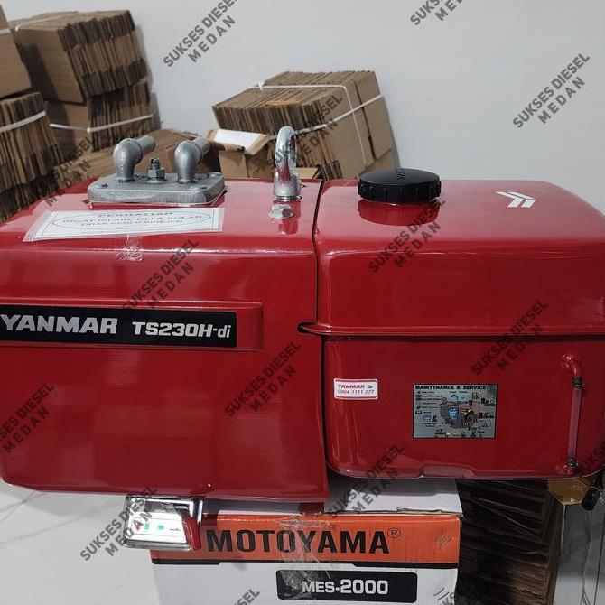 ><><><] TS230H TS230 ( Model Hopper ) Fuel Tank Set Tangki Minyak + Tangki Air Mesin Diesel Yanmar O