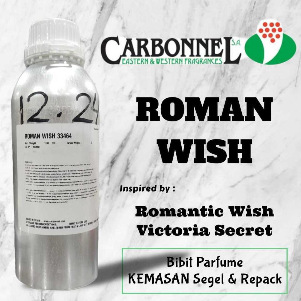 Carbonel - ROMAN WISH | Bibit parfume murni pabrik kemasan Segel/Repack - Vs. Romantic Wish