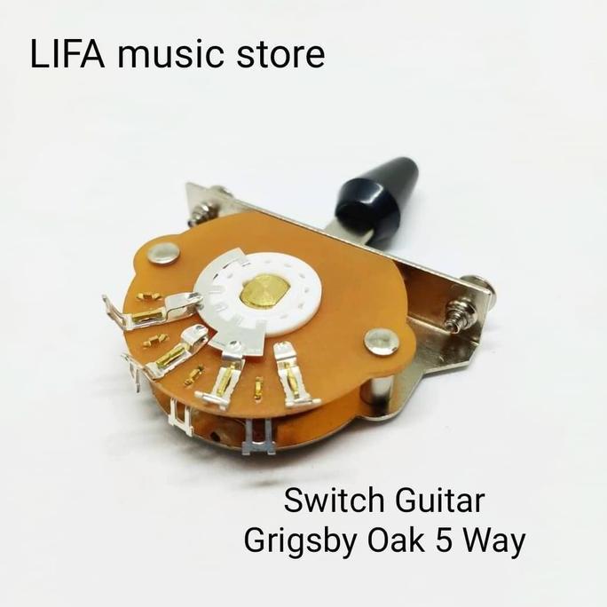 Guitar Switch Gribsby Oak 5 Way