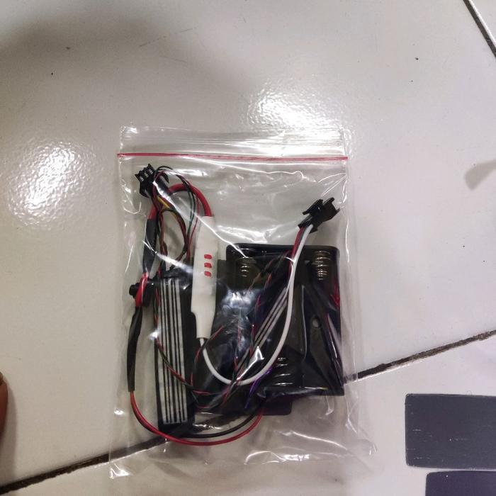 Strobo Tumpuk Miniatur Mode Runing + Kaca Depan Dan Belakang Original Dan Terpercaya