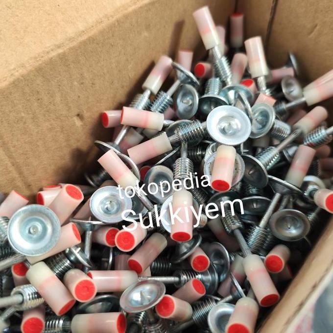 best seller] Isi 20pcs Paku Refill Ramset Boset lurus ulir M8 7,3mm 7,3 mm