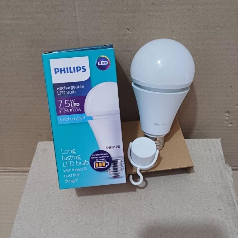 Lampu EMERGENCY PHILIPS led 13watt tahan 3 jam Lampu emergency