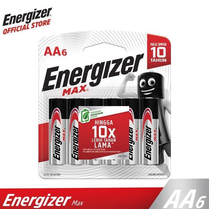 New- ENERGIZER Max AA Alkaline BP6
