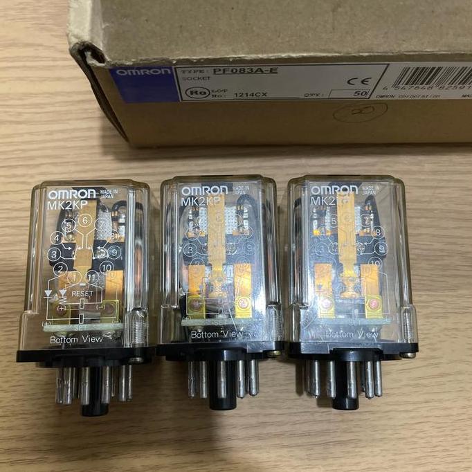 Relay Omron Mk2Kp 110Vac 11 Pin Original Japan High Quality