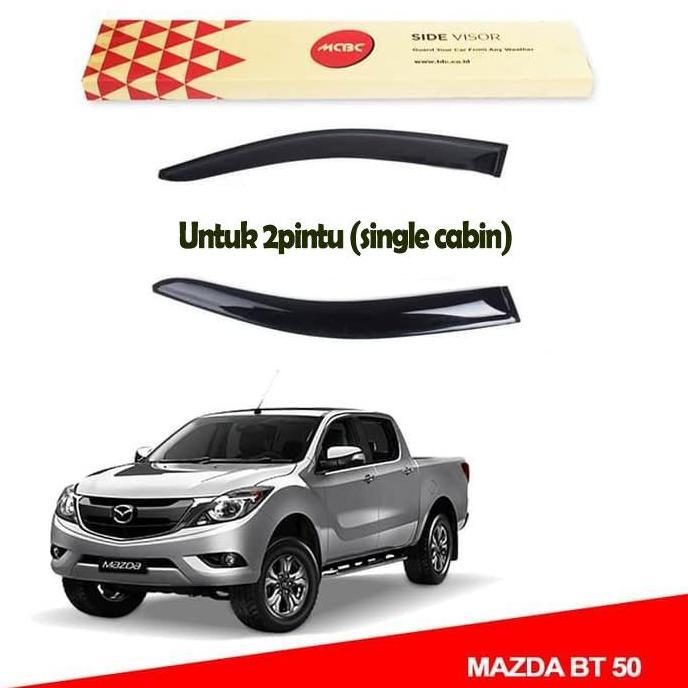 MAZDA BT-50 TALANG AIR 2 Pintu( SIDE VISOR ) AKSESORIS / VARIASI MOBIL