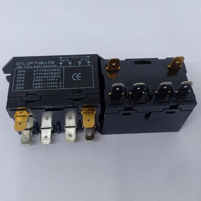Relay Compressor/ Kompresor Ac G7L-2P-Tubj 220-240 Vac 25A Restock