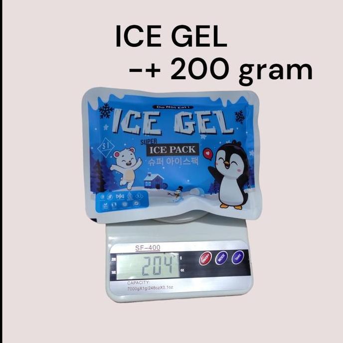 Promo Ice Gel 200 Gram Ice Pack Kecil Medium Blue Ice Dry Asi P Kipas Angin Cod