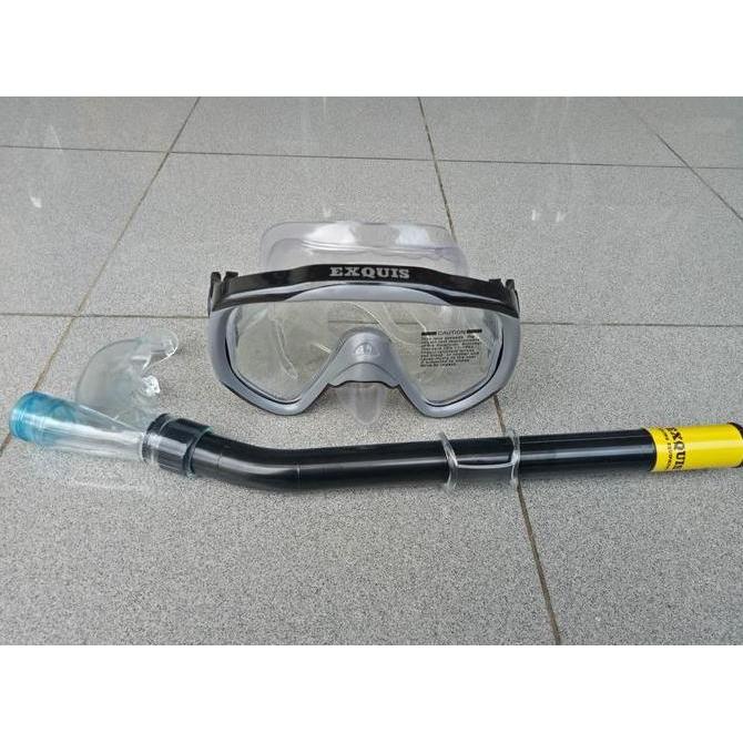 Murah DIVING MASK SNORKLE KARET EXQUIS Non COD