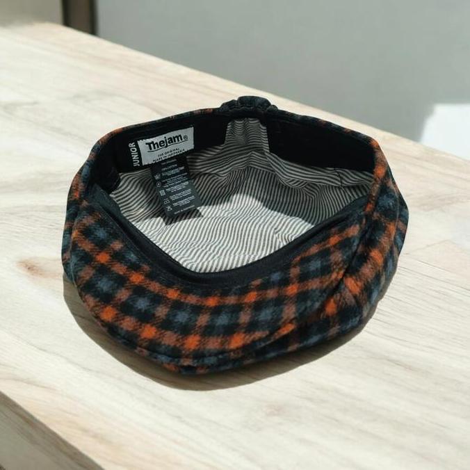 Thejam. for the kids Topi anak pria wanita | Newsboy cap kids wool tweed - combinasi murah