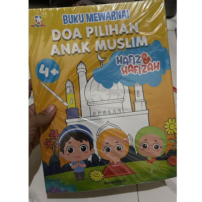 Buku Mewarnai Doa Pilihan Anak Muslim