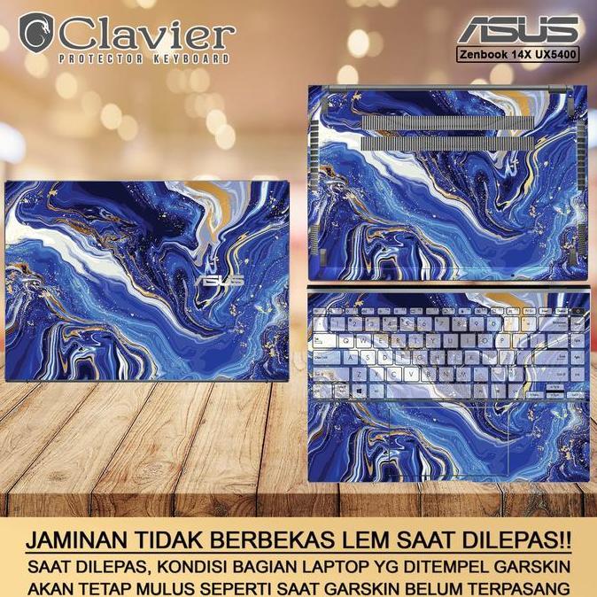 TERBARU - Cover Garskin Laptop Asus ZenBook 14X UX5400 UX5400E UX5400EG Bening
