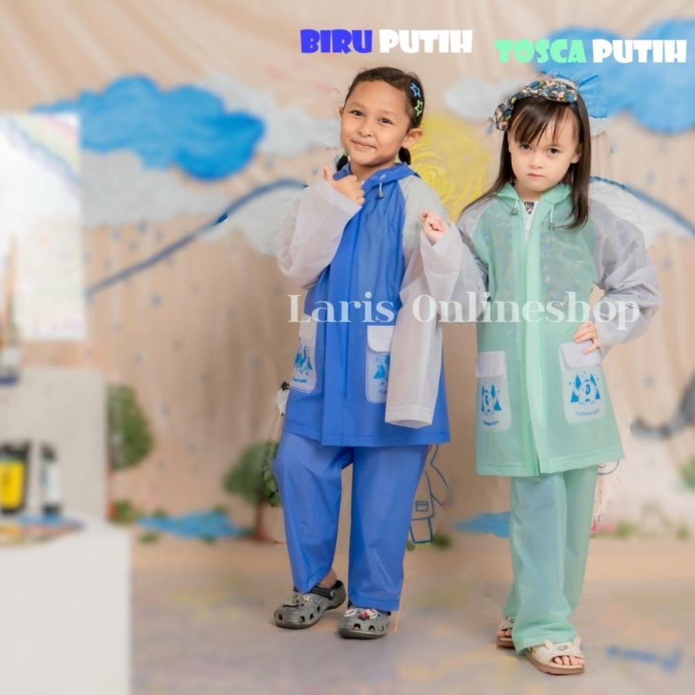 Jas Hujan Anak Elephant Kids / Jas Hujan Anak Merek Gajah / Elephant Brand Jas Hujan Trendi