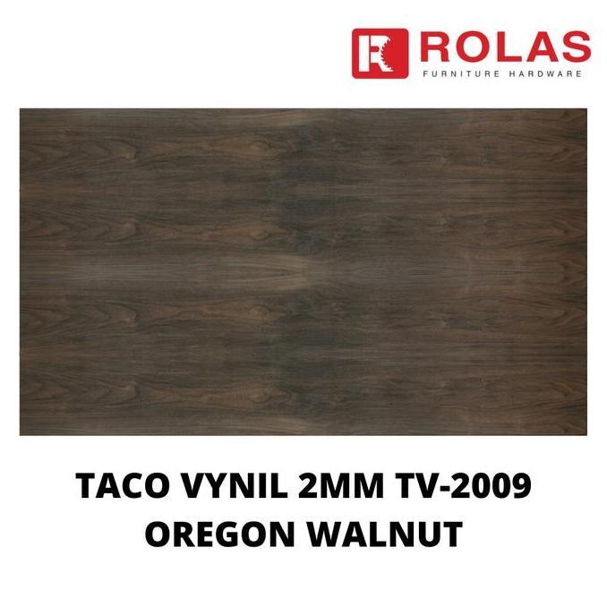 Taco Vynil 2Mm Tv-2009 Oregon Walnut / Jual Lantai Kayu Vinyl Bekasi !!! Sale