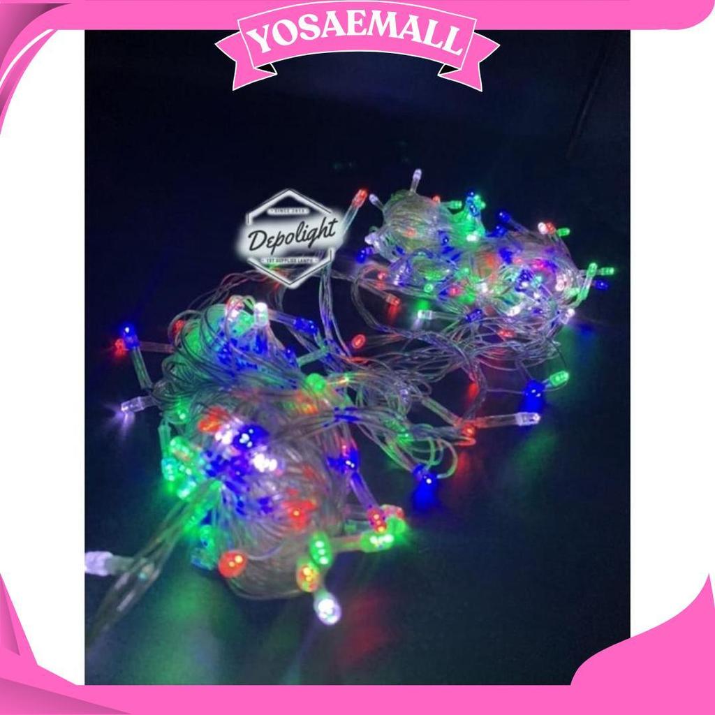 Lampu Hias Tumblr Warna Warni 100 Led 10 Meter - 200 Led 15 Meter Ori