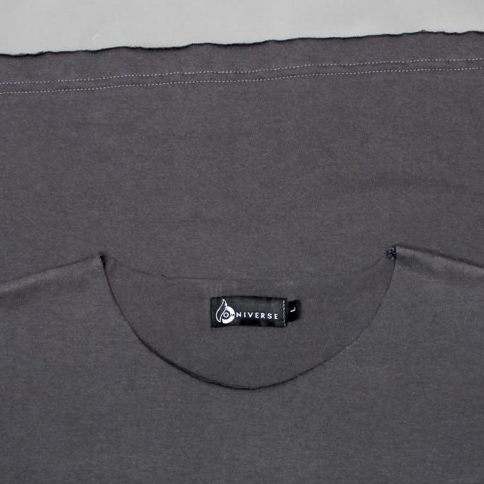 New- ZIMPLE UNFINISHED T-SHIRT | kaos polos pria tanpa kerah