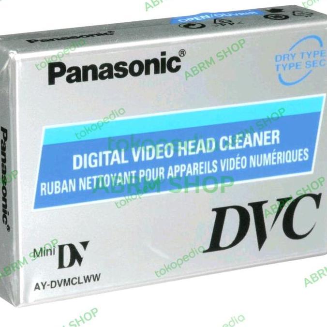 TERBARU PANASONIC DVC DIGITAL VIDEO HEAD CLEANER H. CLEANER MINI DV PANASONIC