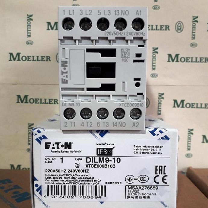 Promo DILM9-10(220VAC) Contactor EATON Moeller Diskon