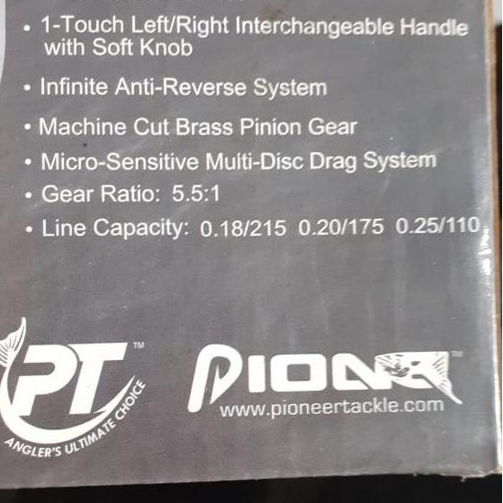 Reel Pioner Universal 2500XT (9 ball bearing) Terlaris