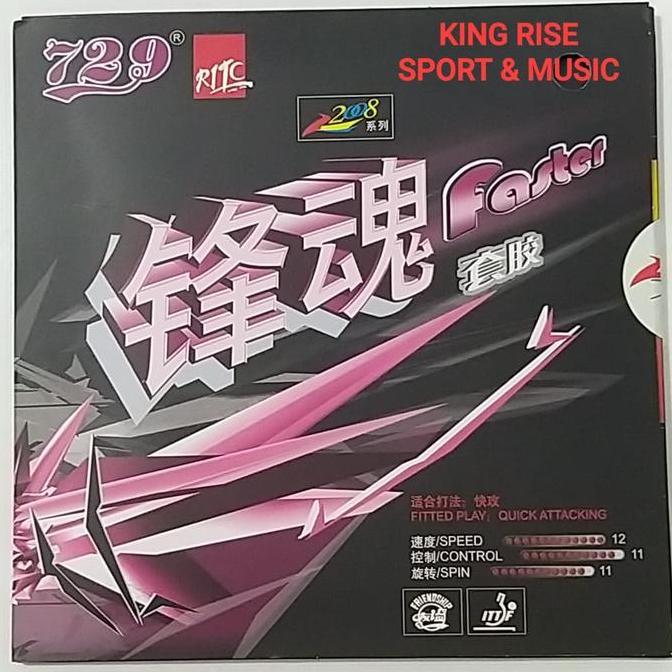 Karet Bet Pingpong 729 Ritc - Faster