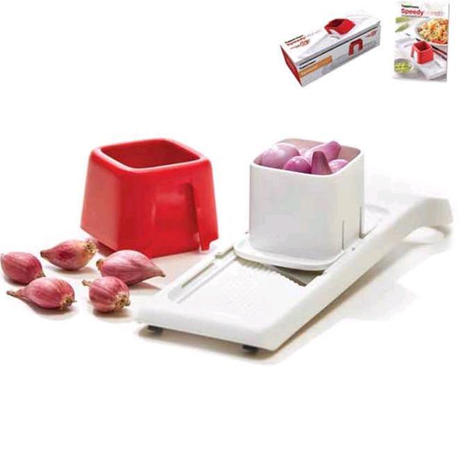 Tupperware Speedy Mando reguler alat pengiris bawang CO